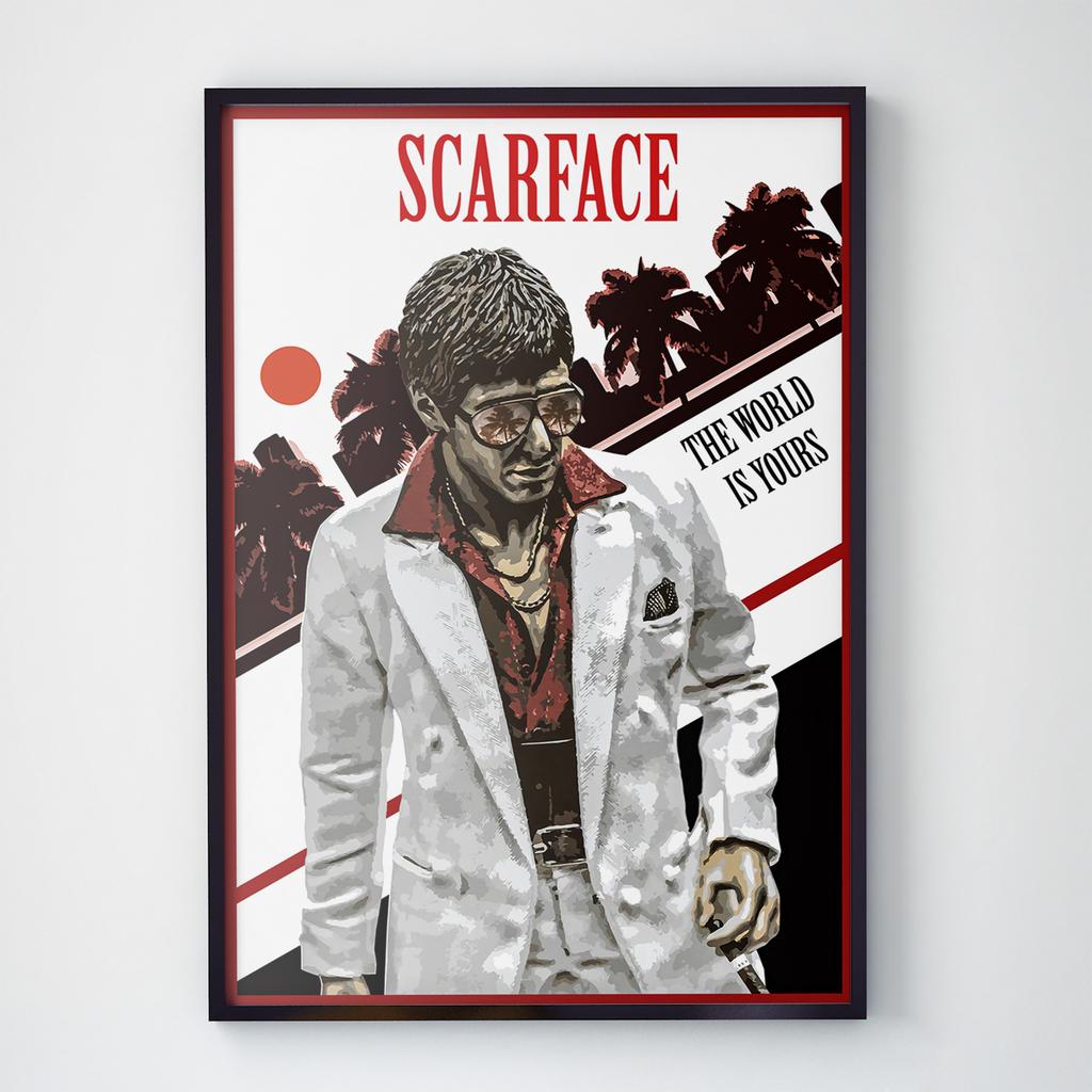 Постер Лицо со шрамом (Scarface) SF1004