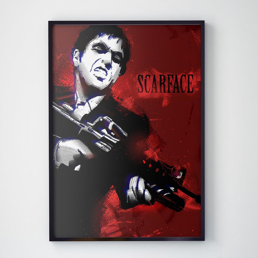 Постер Лицо со шрамом (Scarface) SF1010