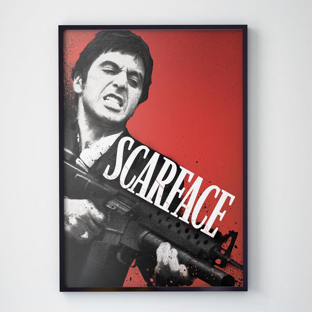 Постер Лицо со шрамом (Scarface) SF1012