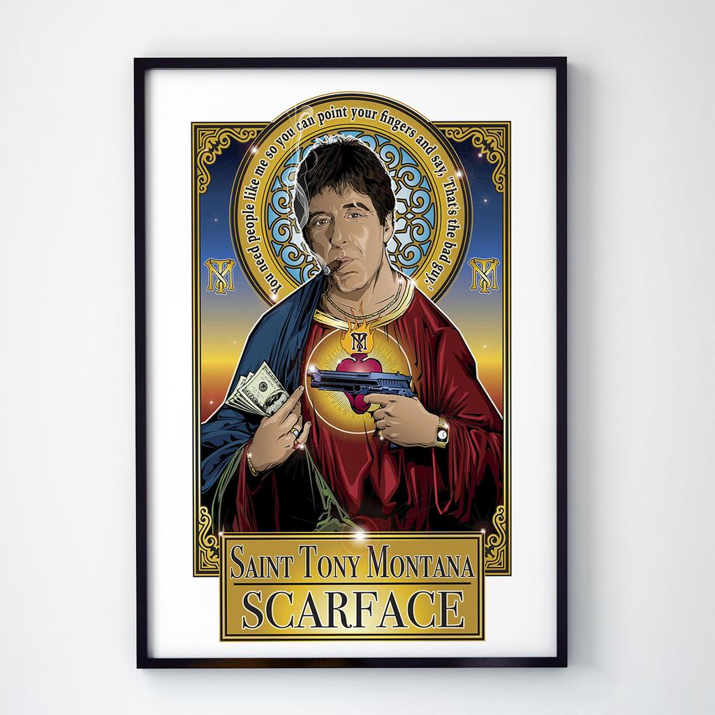Постер Лицо со шрамом (Scarface) SF1014