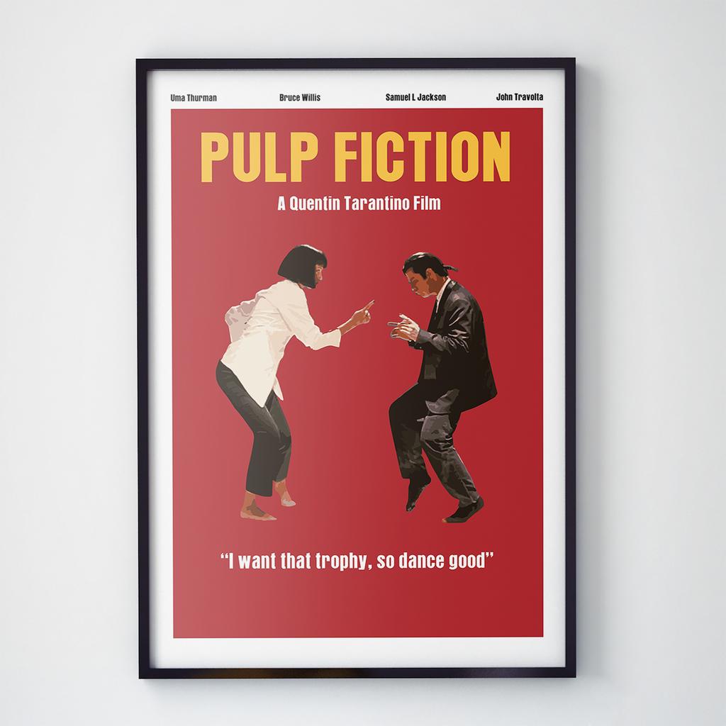 Постер Криминальное Чтиво (Pulp Fiction) PF1002