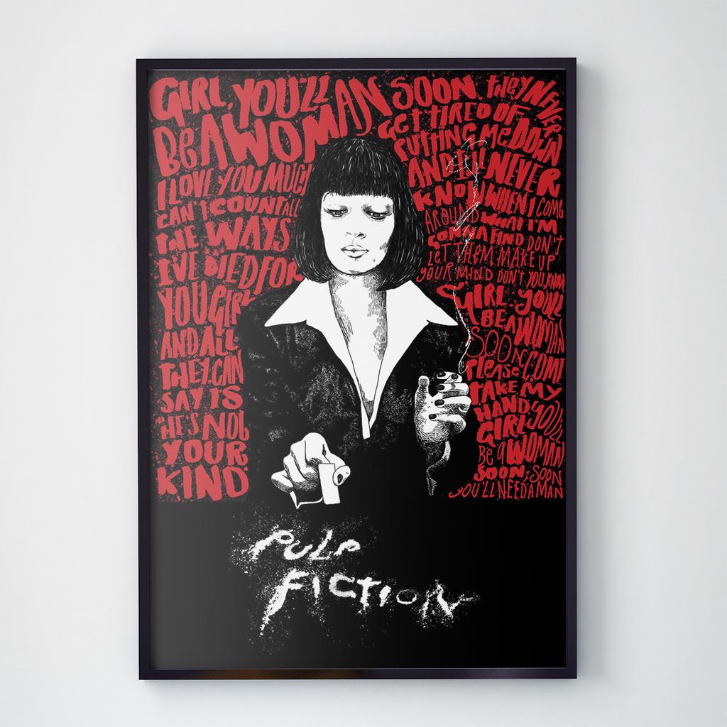 Постер Криминальное Чтиво (Pulp Fiction) PF1006