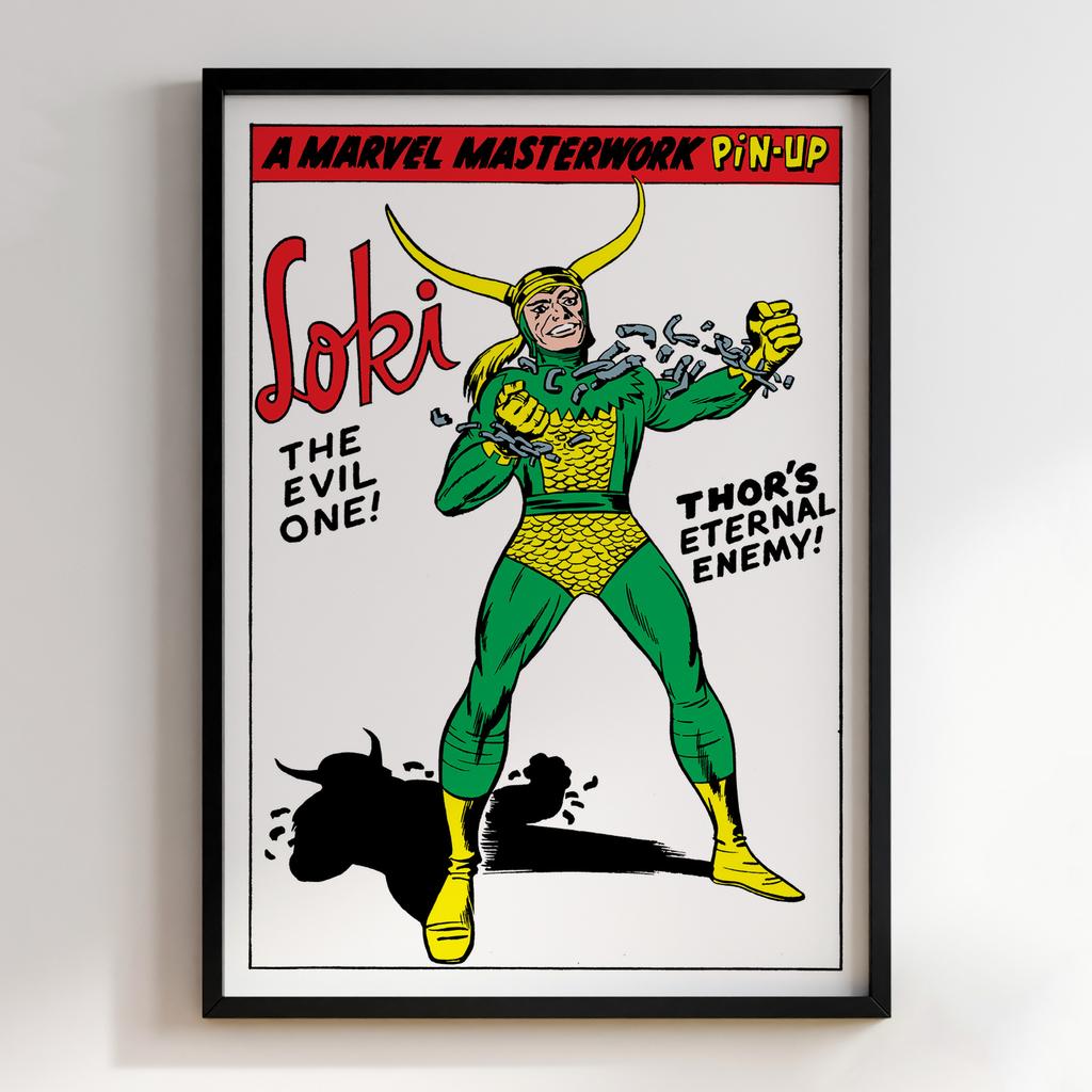 Постер Локи (Loki) TO1012