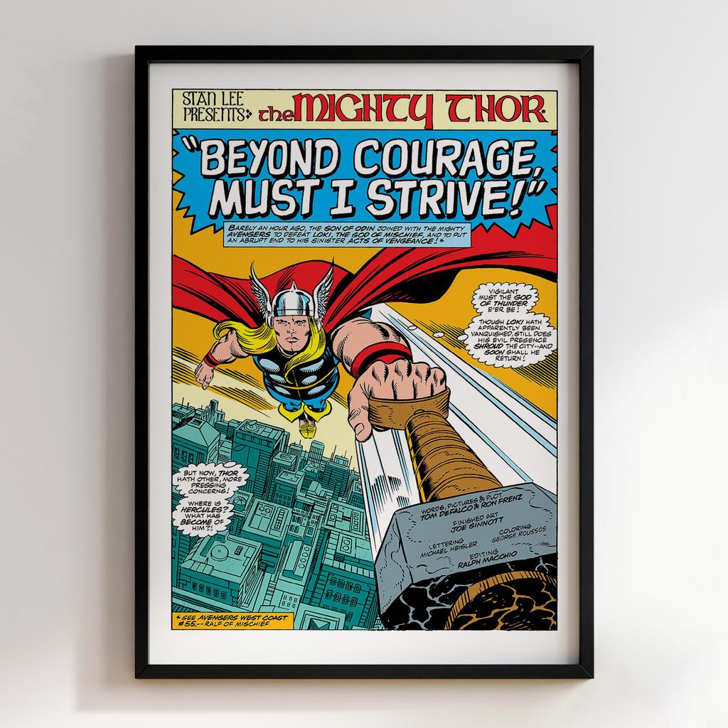 Постер Тор (Thor) TO1023