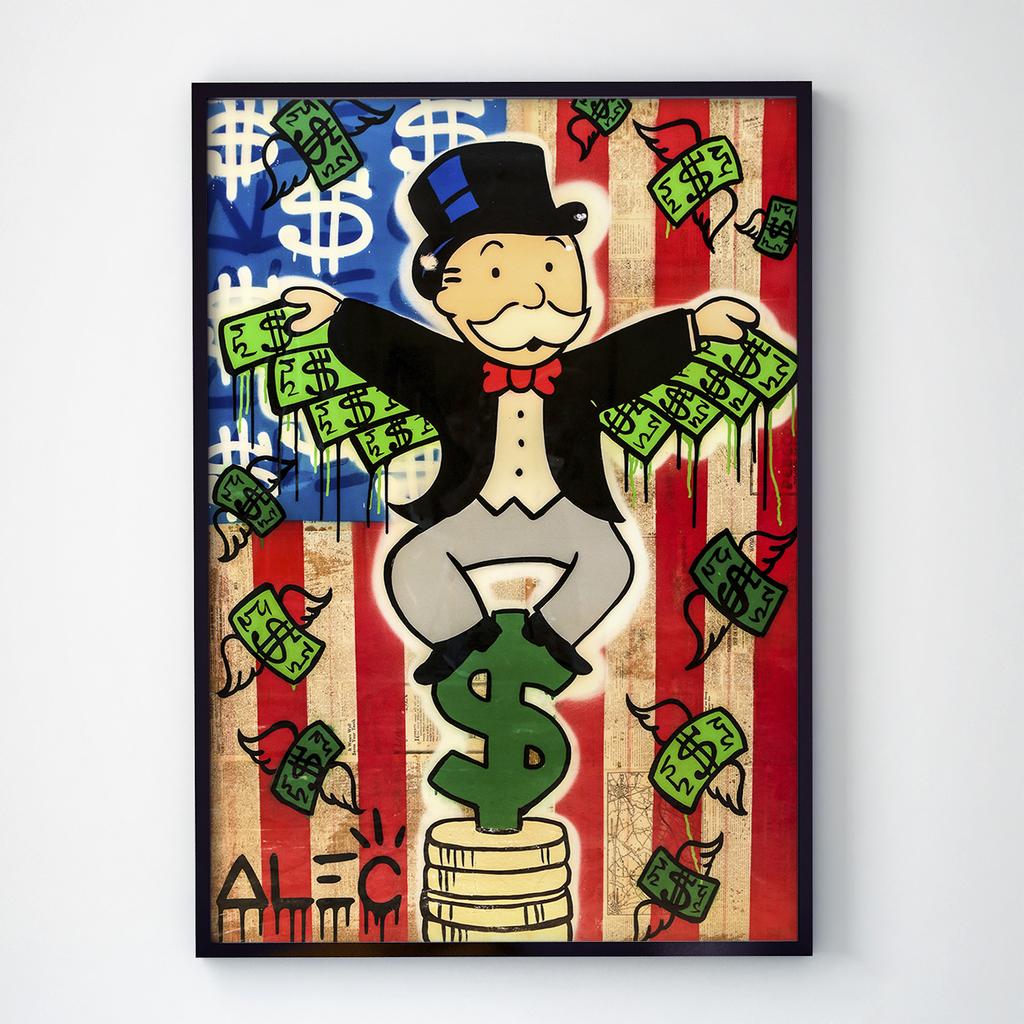 Постер Алек Монополи (Alec Monopoly) AM1021