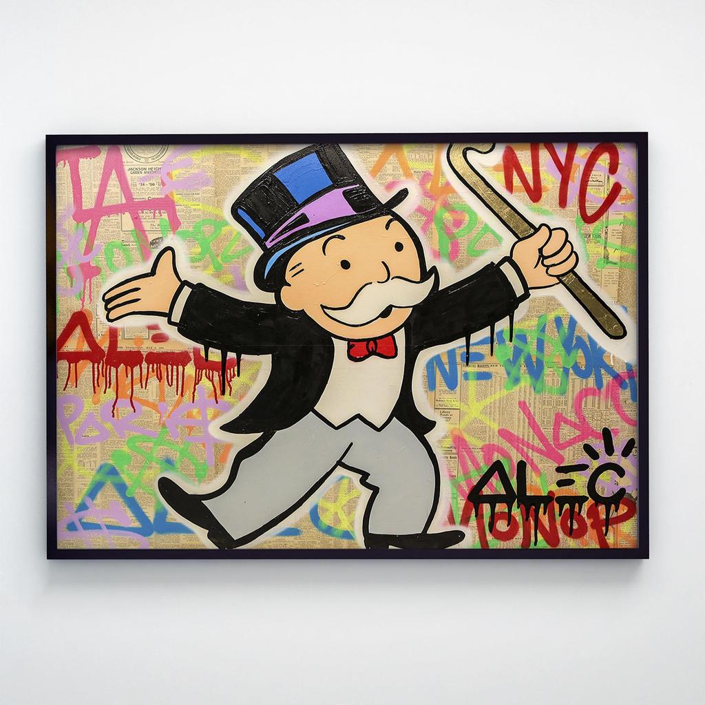 Постер Алек Монополи (Alec Monopoly) AM1023