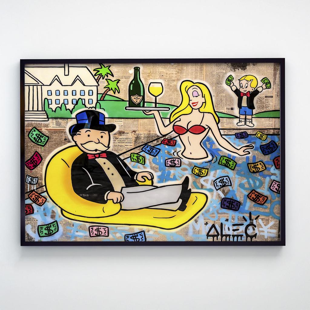 Постер Алек Монополи (Alec Monopoly) AM1027