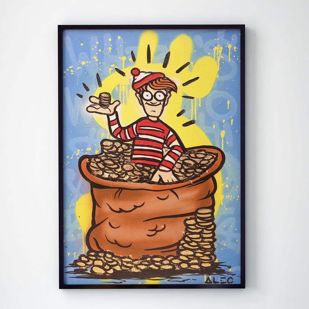 Постер Алек Монополи (Alec Monopoly) AM1028