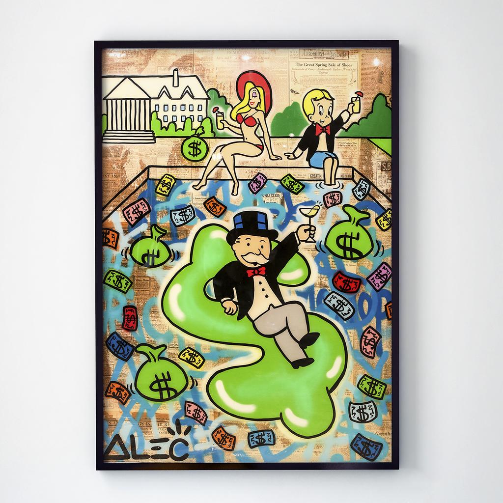 Постер Алек Монополи (Alec Monopoly) AM1038