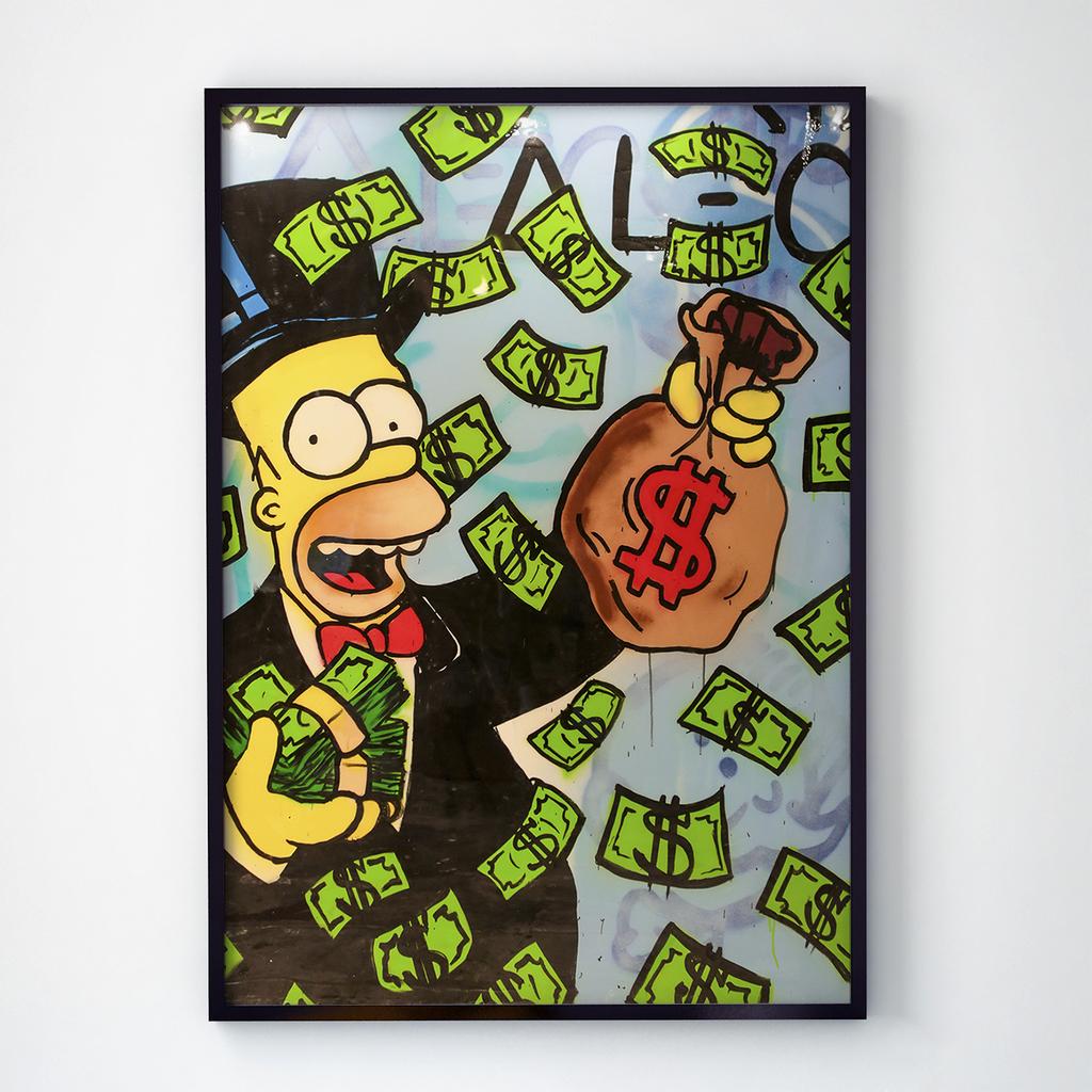 Постер Алек Монополи (Alec Monopoly) AM1039