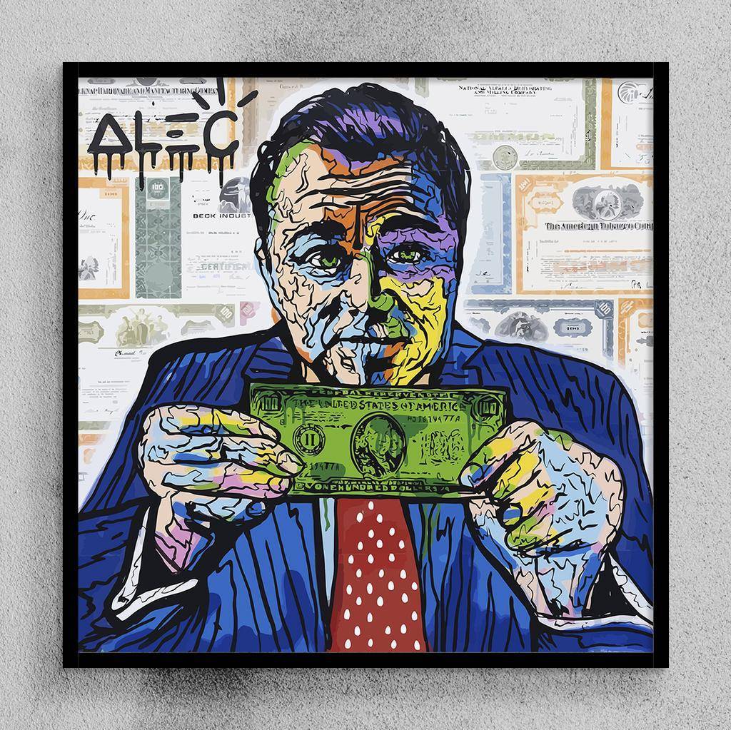 Постер Алек Монополи (Alec Monopoly) AM165