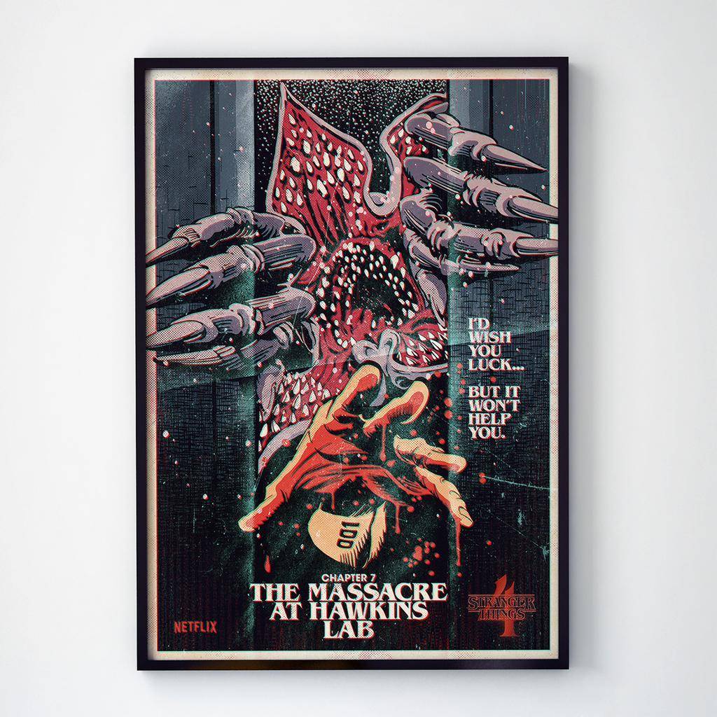 Постер Очень Странные Дела (Stranger Things) ST1045