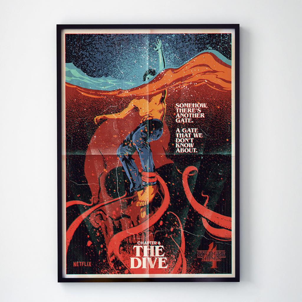 Постер Очень Странные Дела (Stranger Things) ST1050