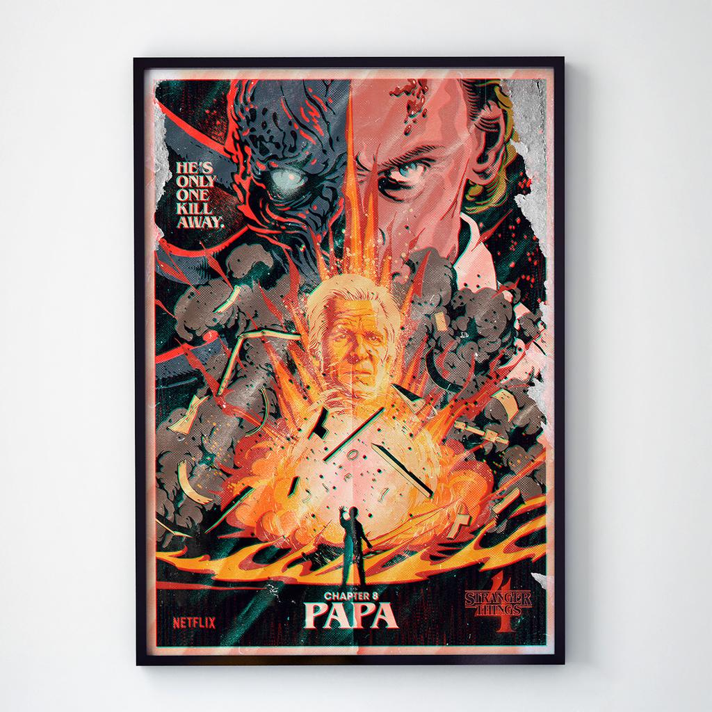 Постер Очень Странные Дела (Stranger Things) ST1051