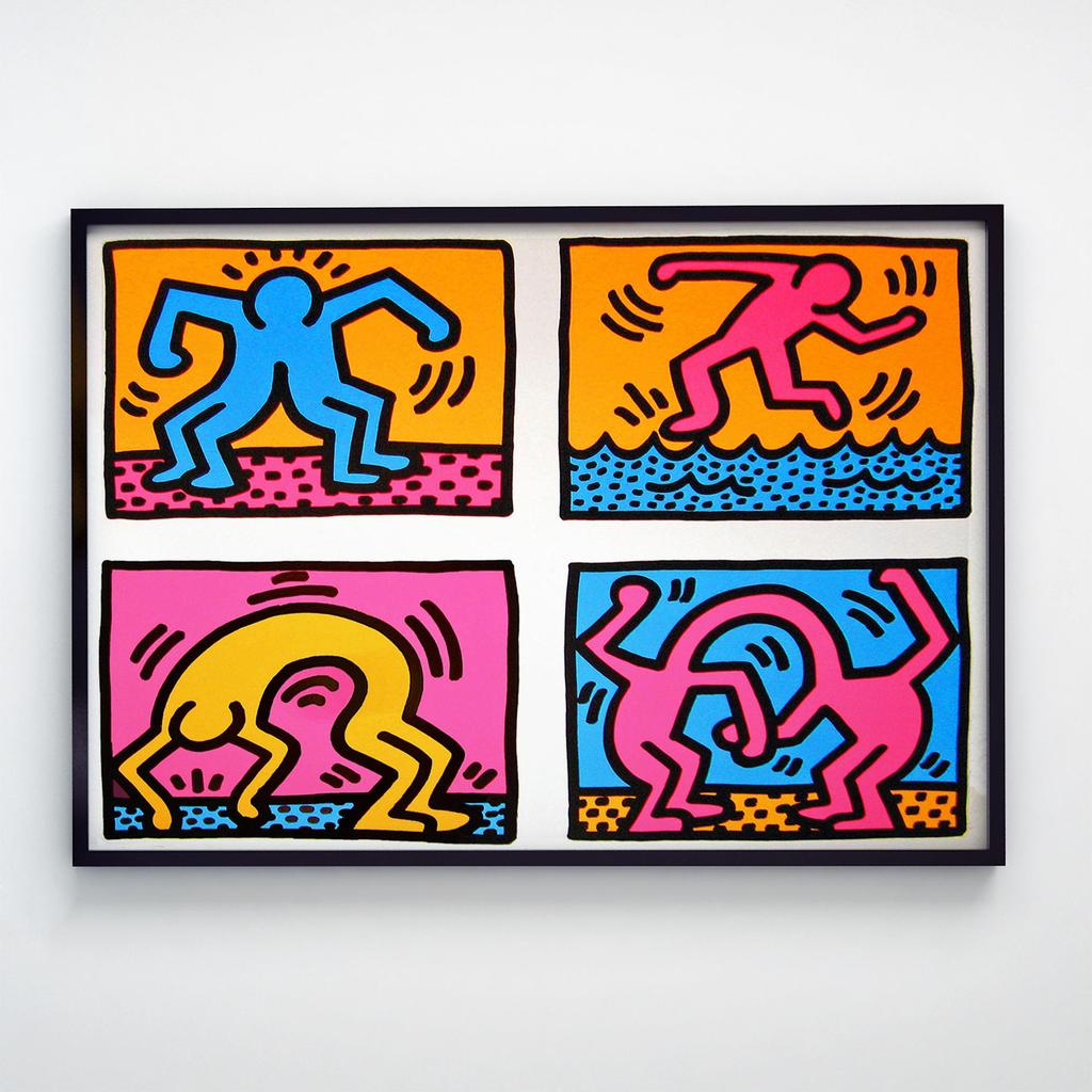 Постер Кит Харинг (Keith Haring) KH1002