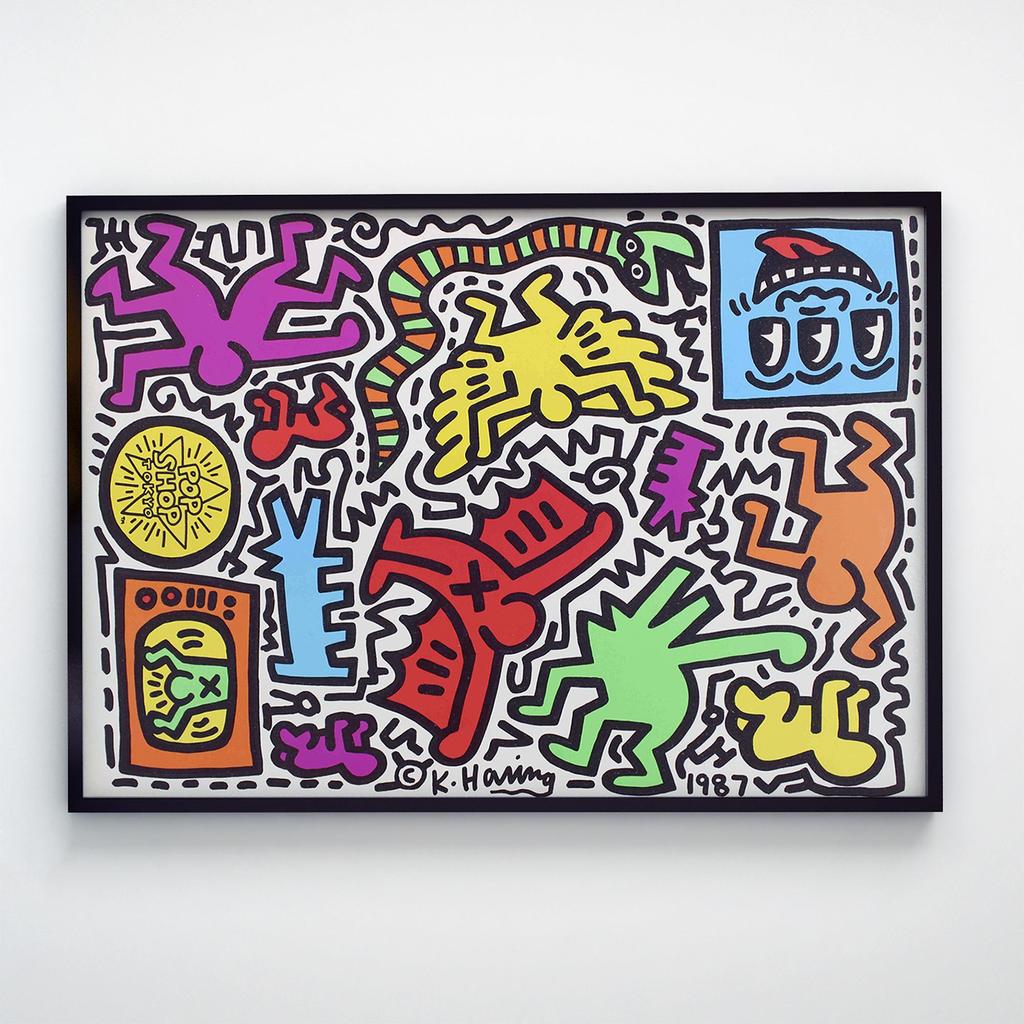 Постер Кит Харинг (Keith Haring) KH1003