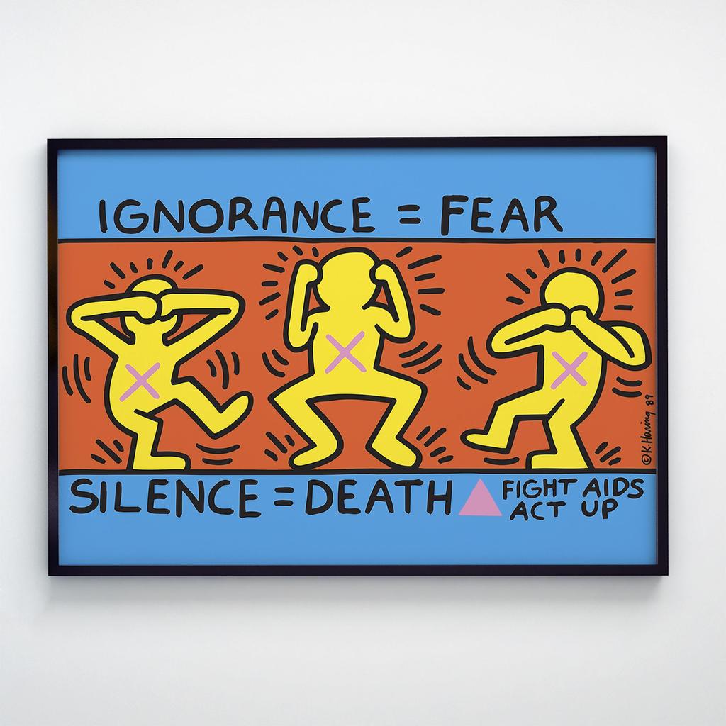 Постер Кит Харинг (Keith Haring) KH1004