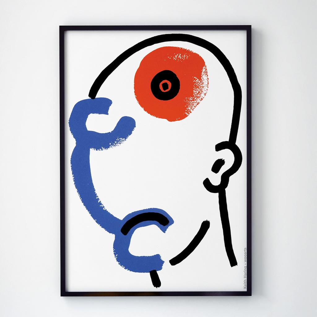 Постер Кит Харинг (Keith Haring) KH1005