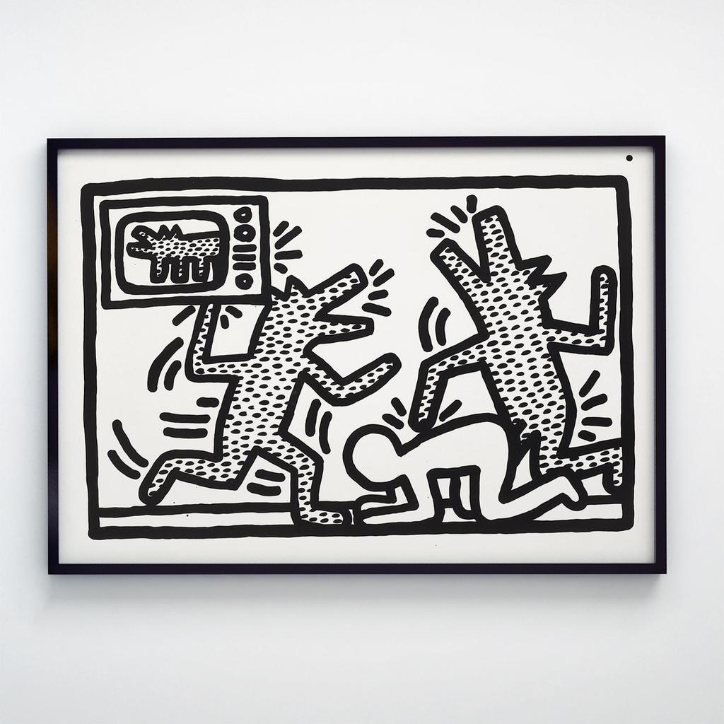 Постер Кит Харинг (Keith Haring) KH1008