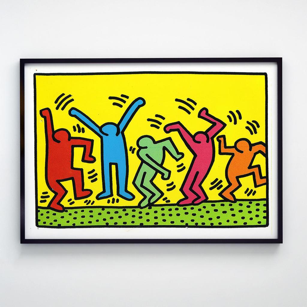 Постер Кит Харинг (Keith Haring) KH1012