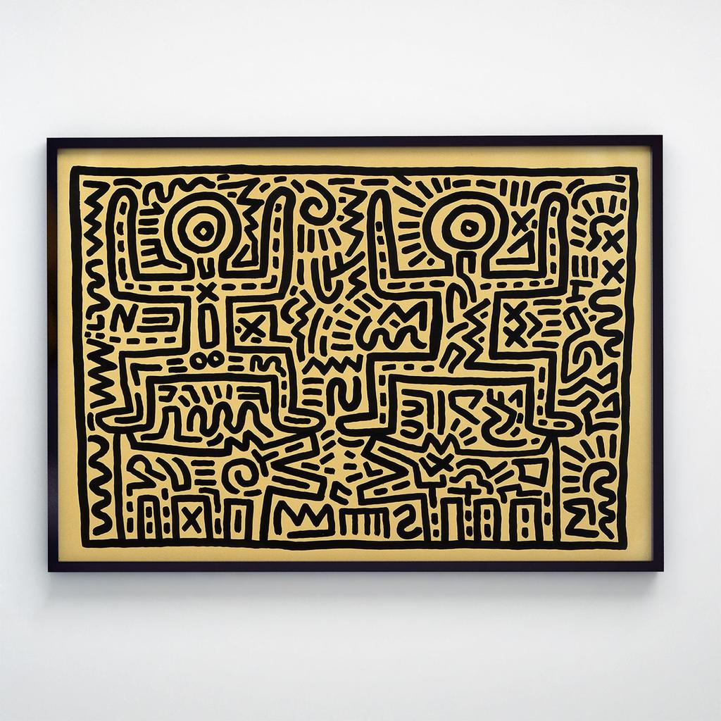 Постер Кит Харинг (Keith Haring) KH1013