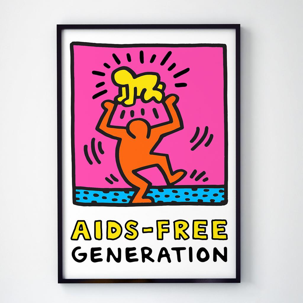 Постер Кит Харинг (Keith Haring) KH1015