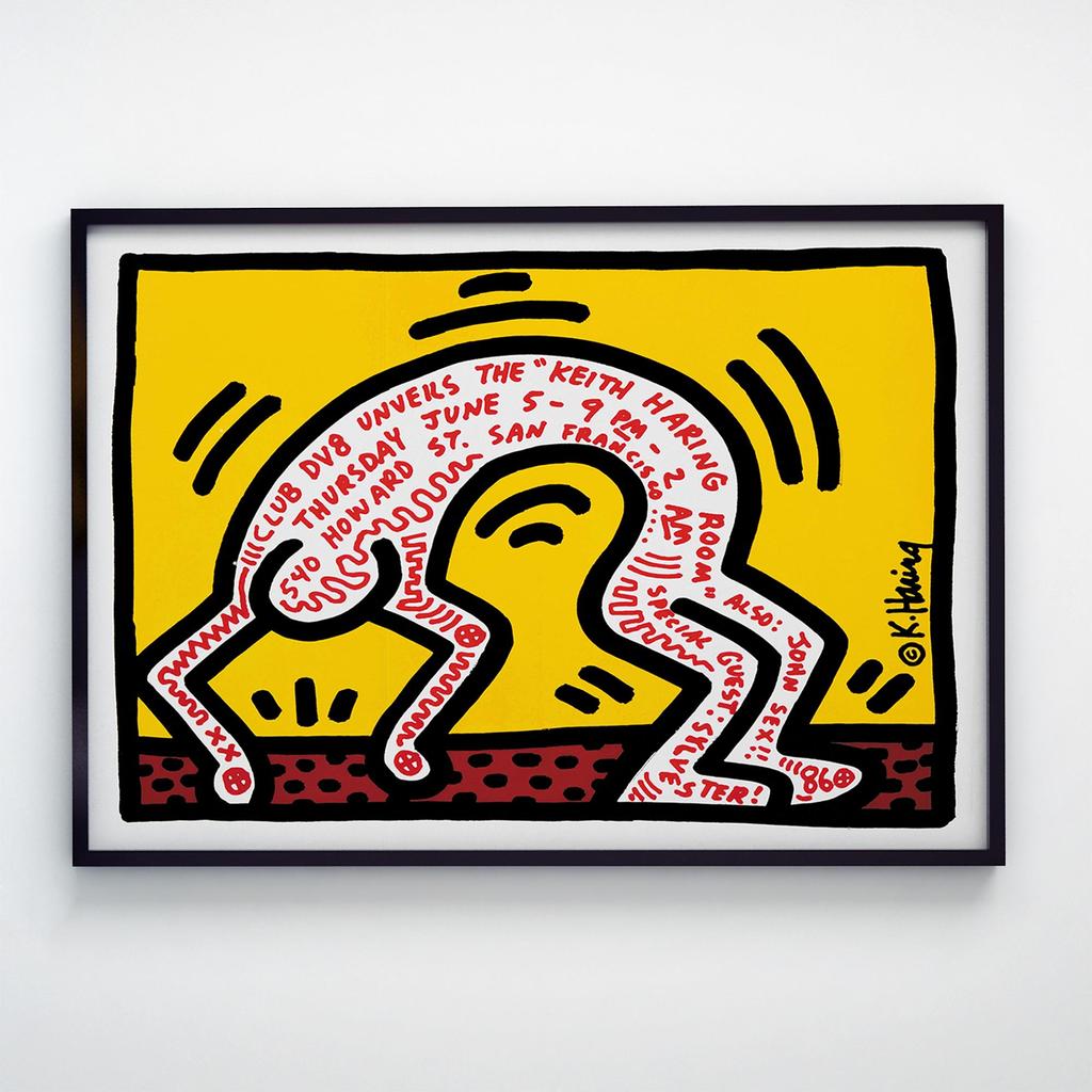 Постер Кит Харинг (Keith Haring) KH1018