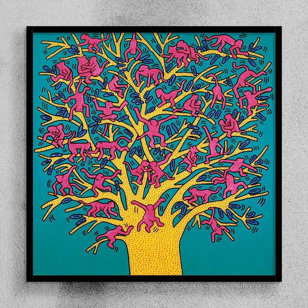 Постер Кит Харинг (Keith Haring) KH1026