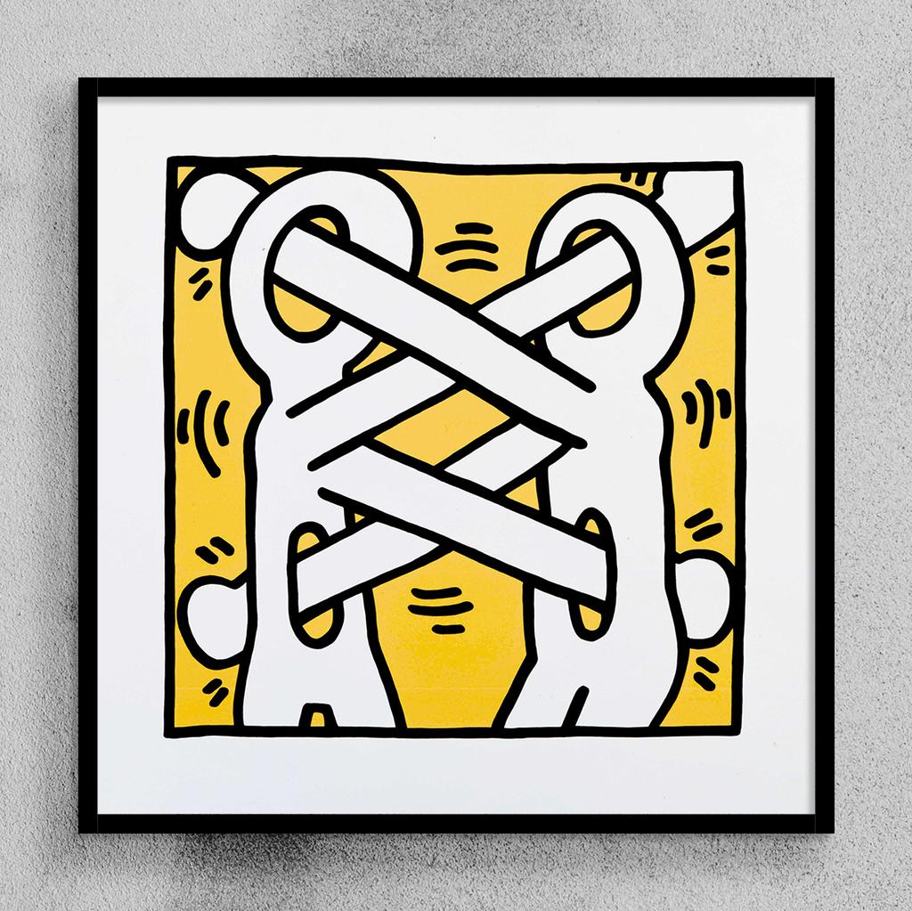 Постер Кит Харинг (Keith Haring) KH1035