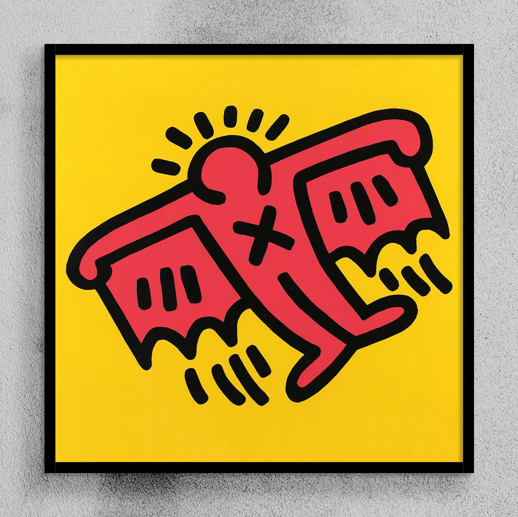 Постер Кит Харинг (Keith Haring) KH1037