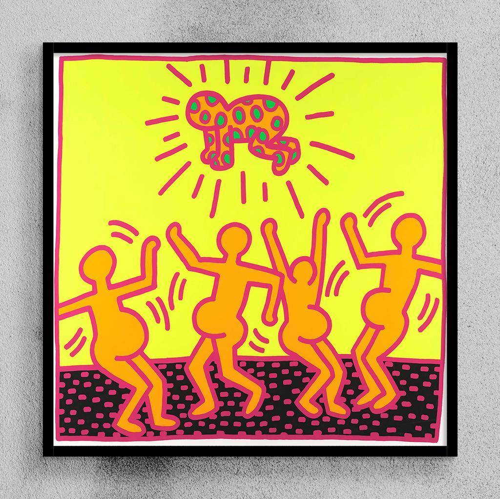 Постер Кит Харинг (Keith Haring) KH1045