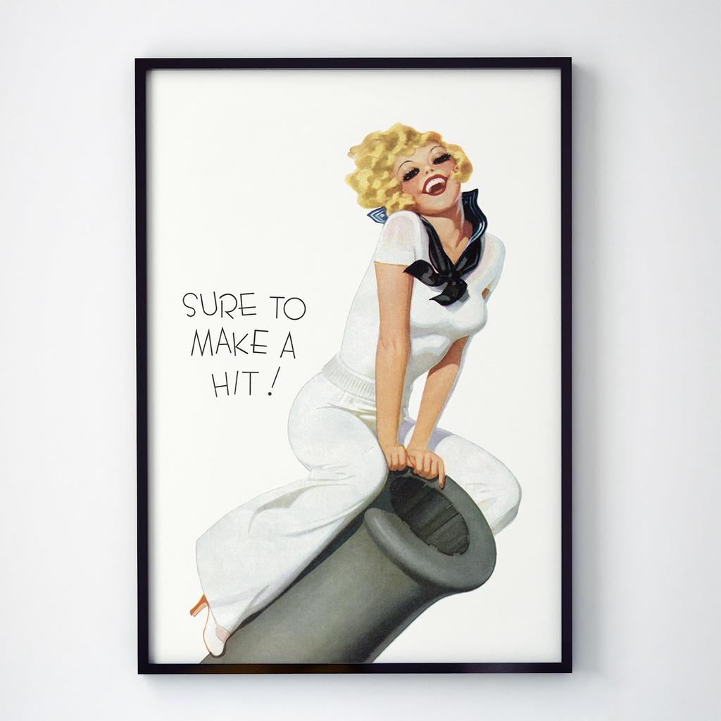 Постер Пин-Ап (Pin-Up) PU1011