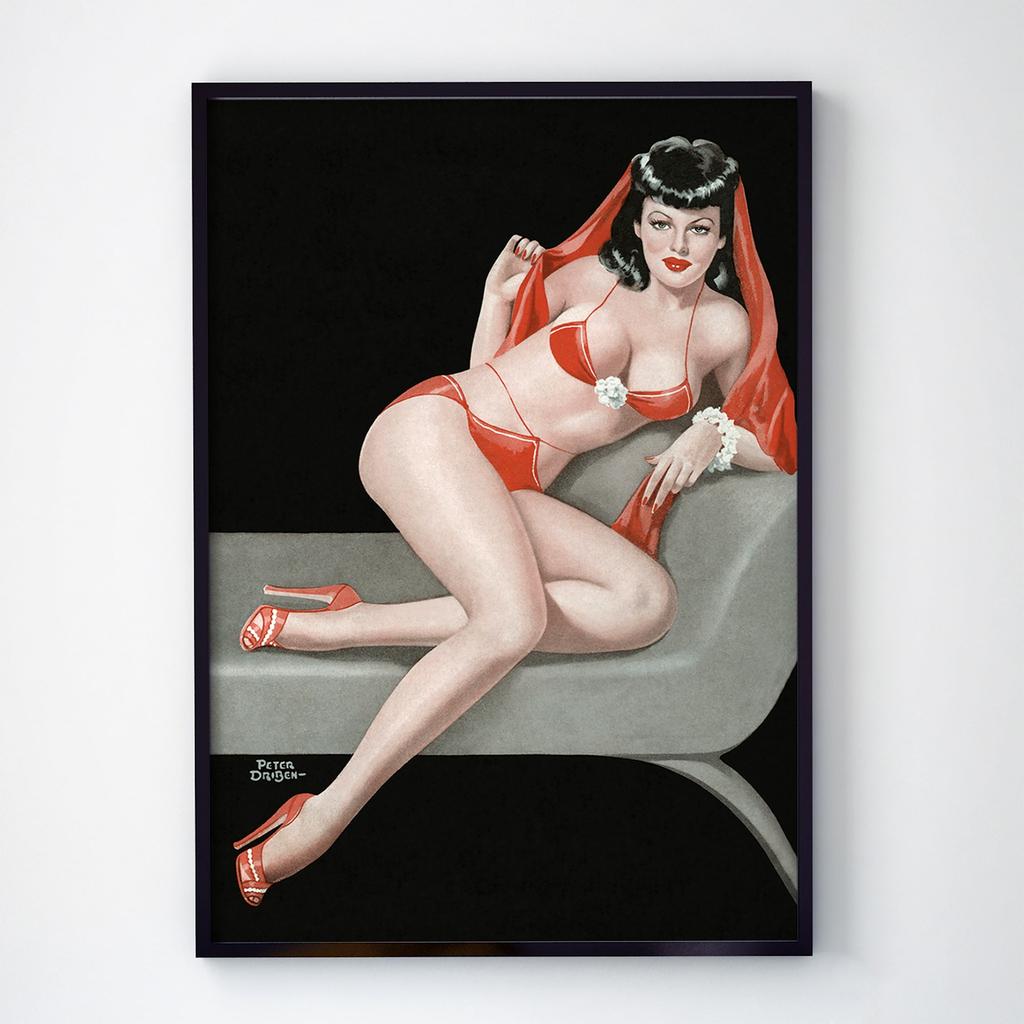 Постер Пин-Ап (Pin-Up) PU1038