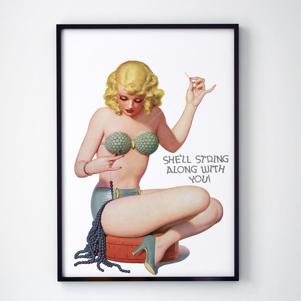 Постер Пин-Ап (Pin-Up) PU1041