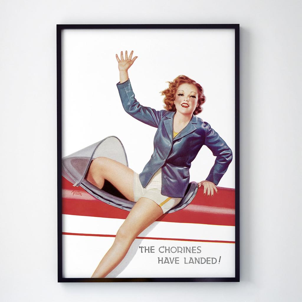 Постер Пин-Ап (Pin-Up) PU1053