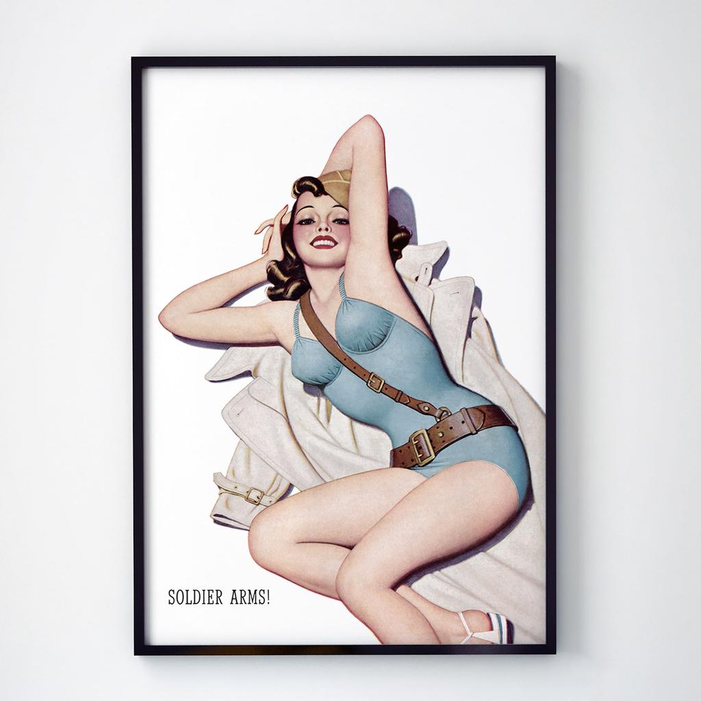 Постер Пин-Ап (Pin-Up) PU1063