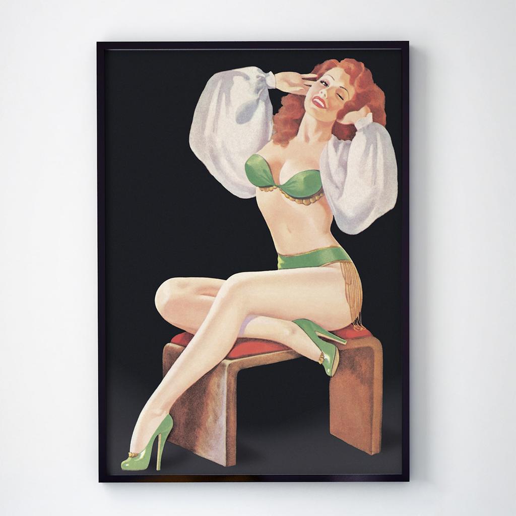 Постер Пин-Ап (Pin-Up) PU1067