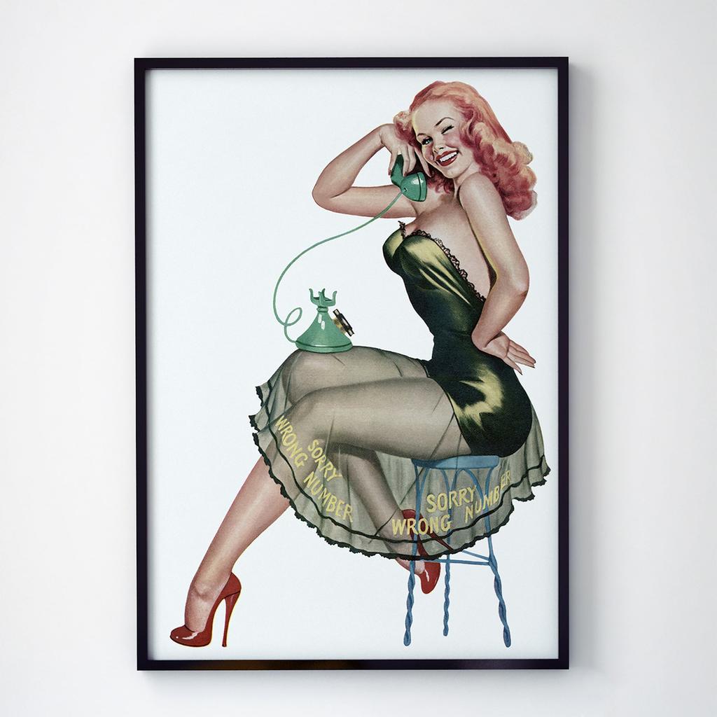 Постер Пин-Ап (Pin-Up) PU1069