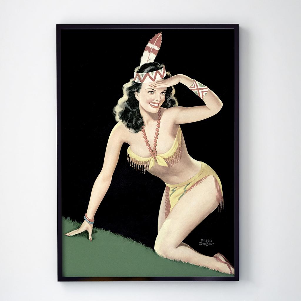 Постер Пин-Ап (Pin-Up) PU1079