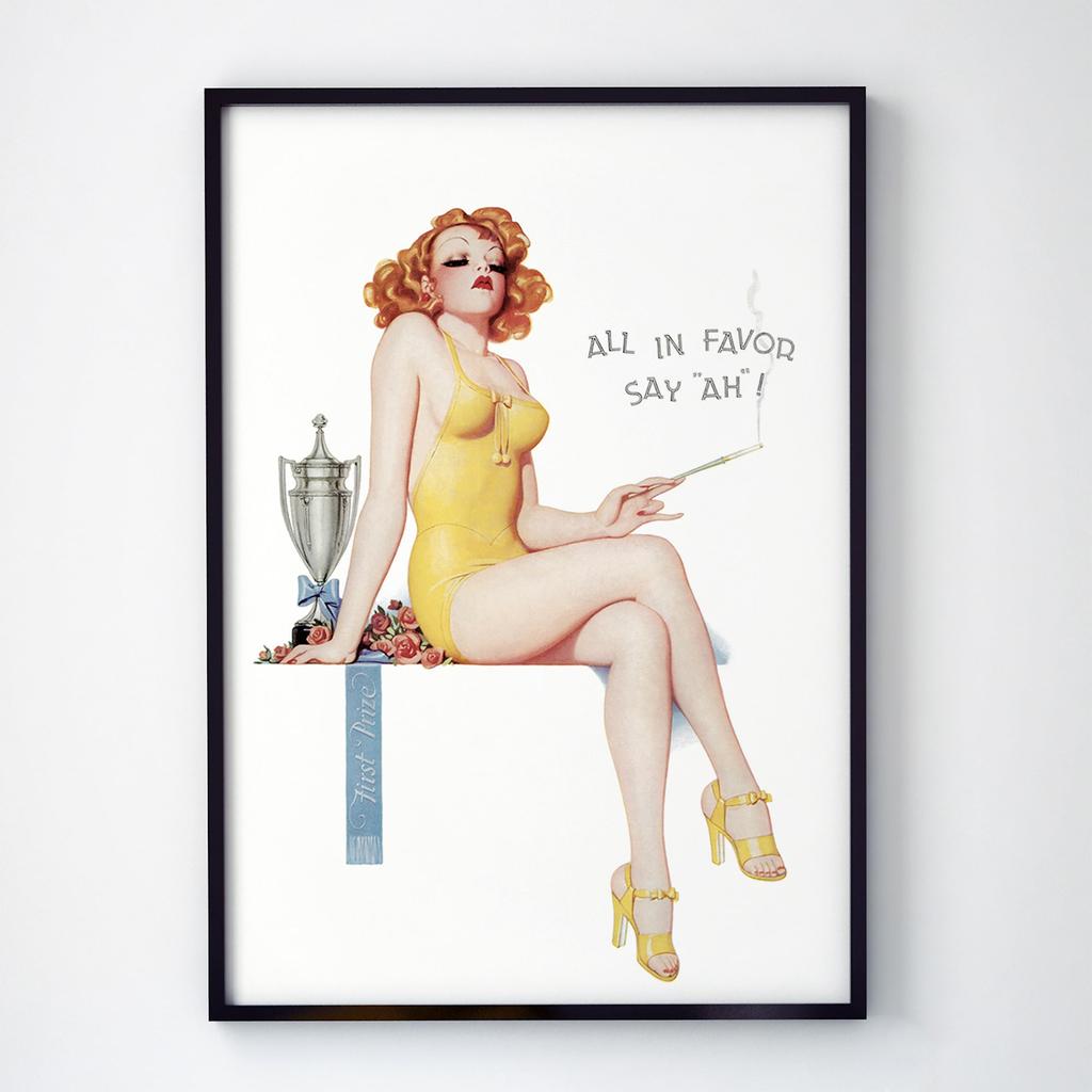 Постер Пин-Ап (Pin-Up) PU1084