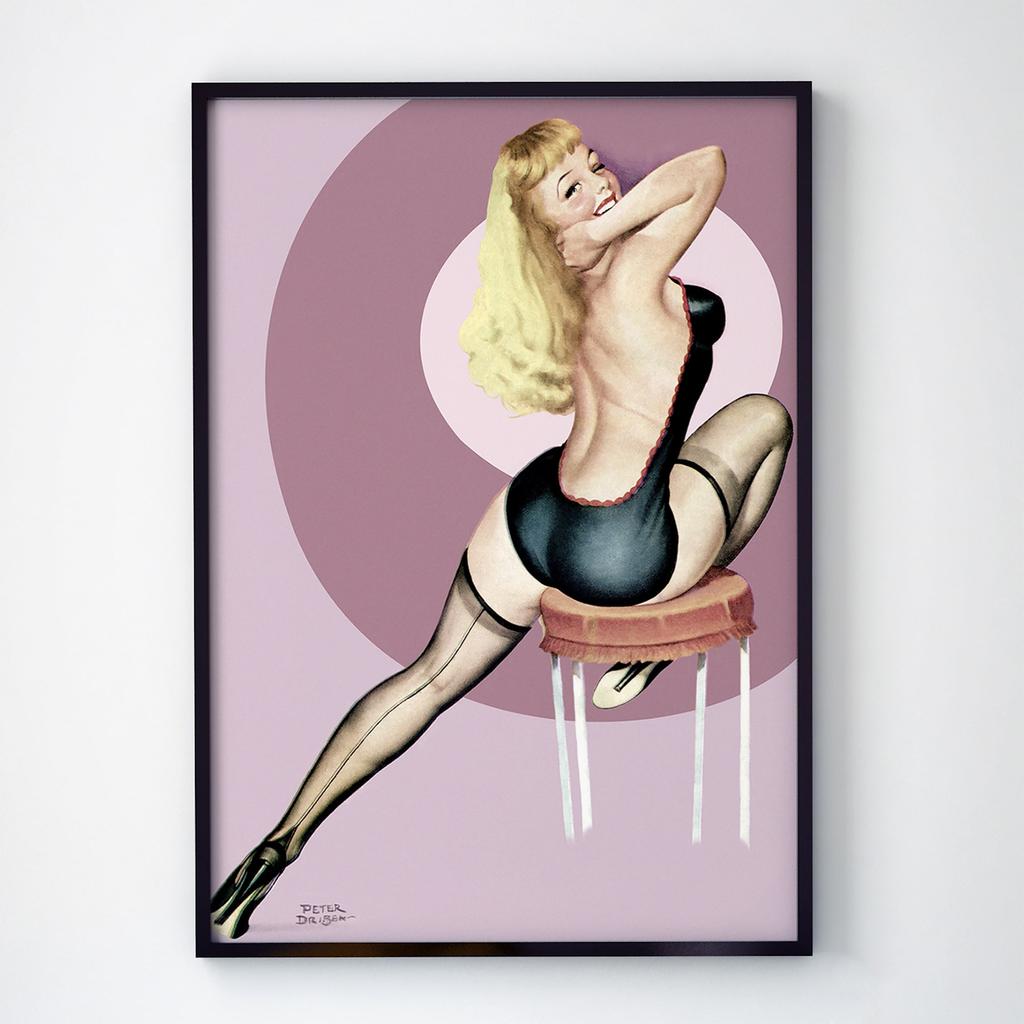 Постер Пин-Ап (Pin-Up) PU1107