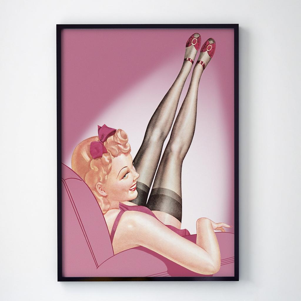 Постер Пин-Ап (Pin-Up) PU1109