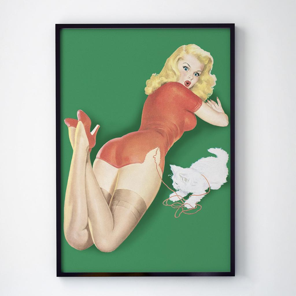 Постер Пин-Ап (Pin-Up) PU1136