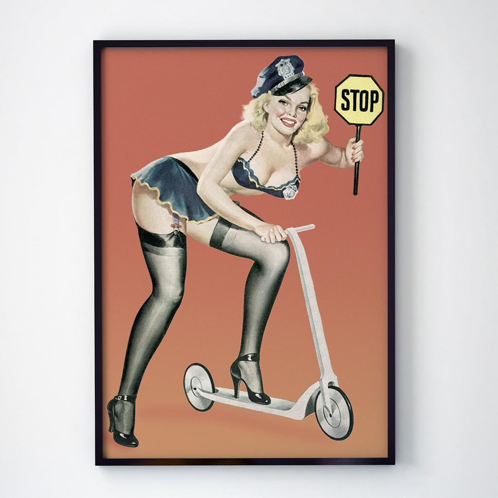 Постер Пин-Ап (Pin-Up) PU1166