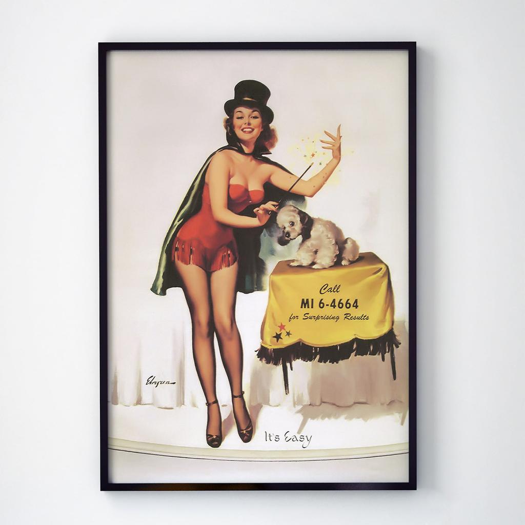 Постер Пин-Ап (Pin-Up) PU1182