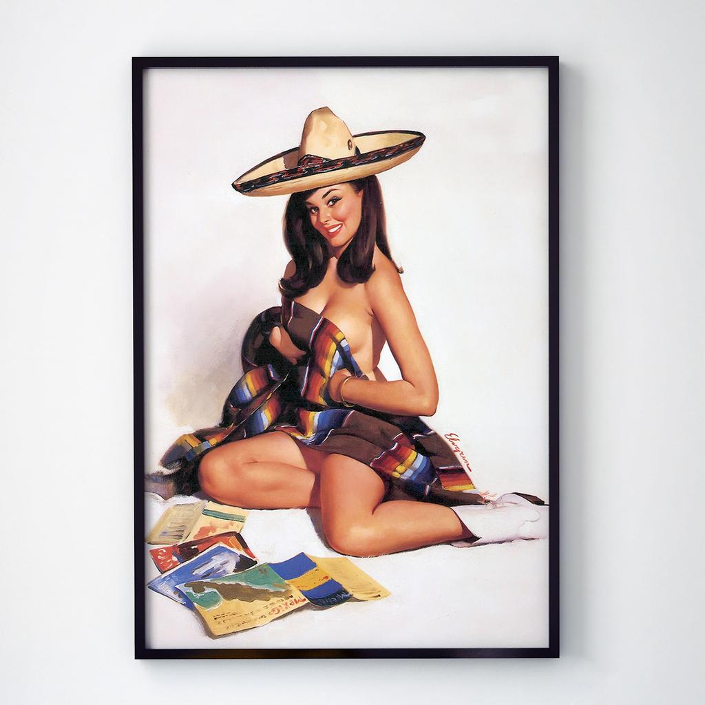 Постер Пин-Ап (Pin-Up) PU1195