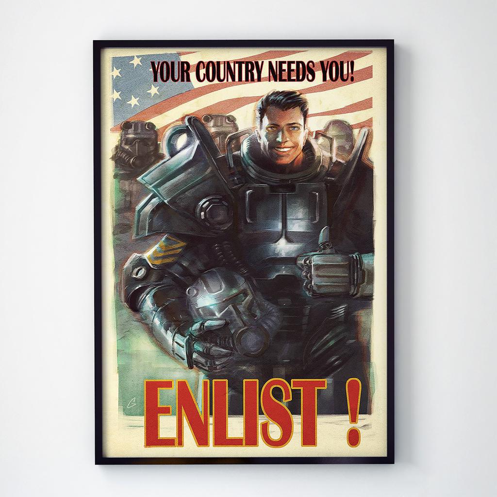 Постер Fallout FO1013