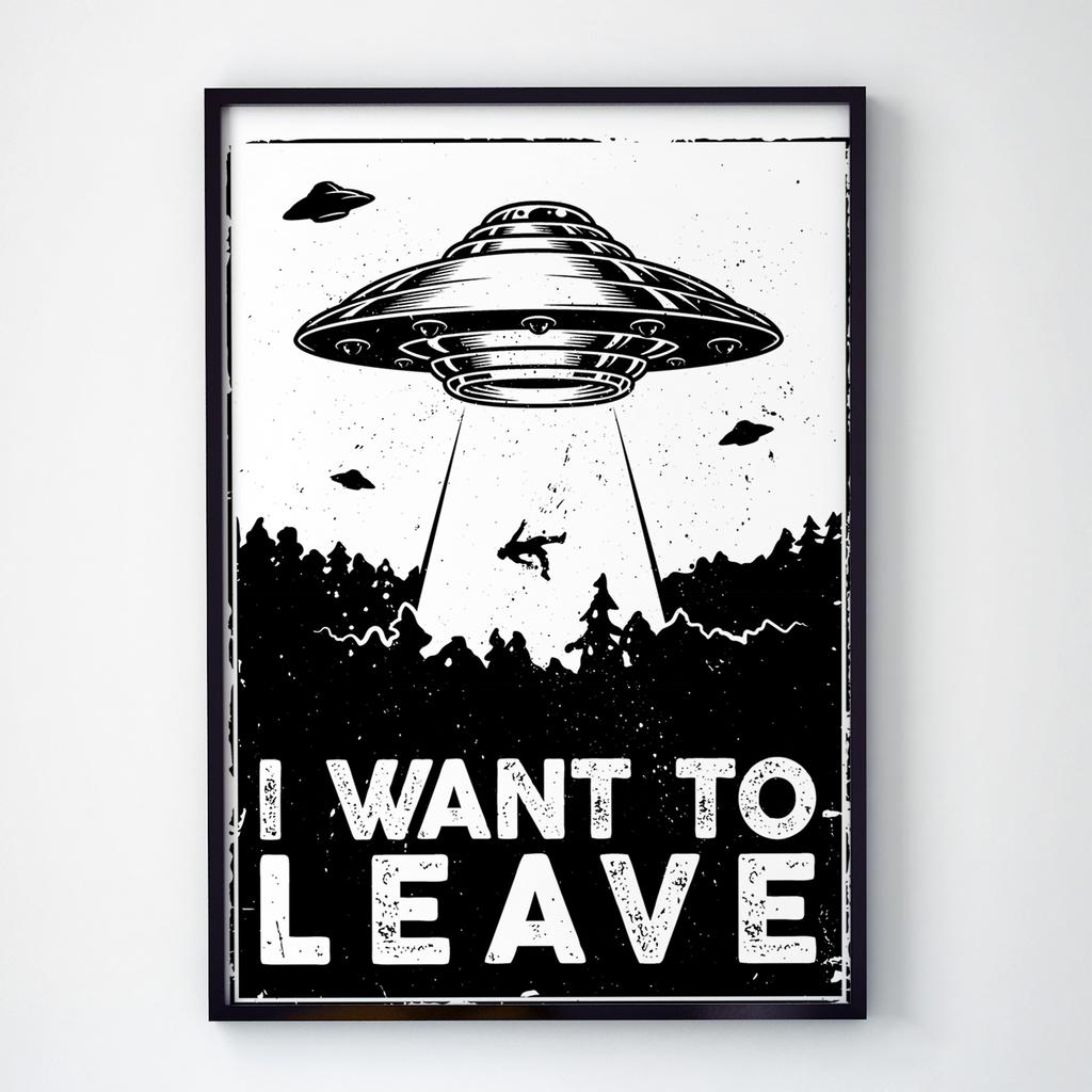 Постер НЛО (UFO) UO1001