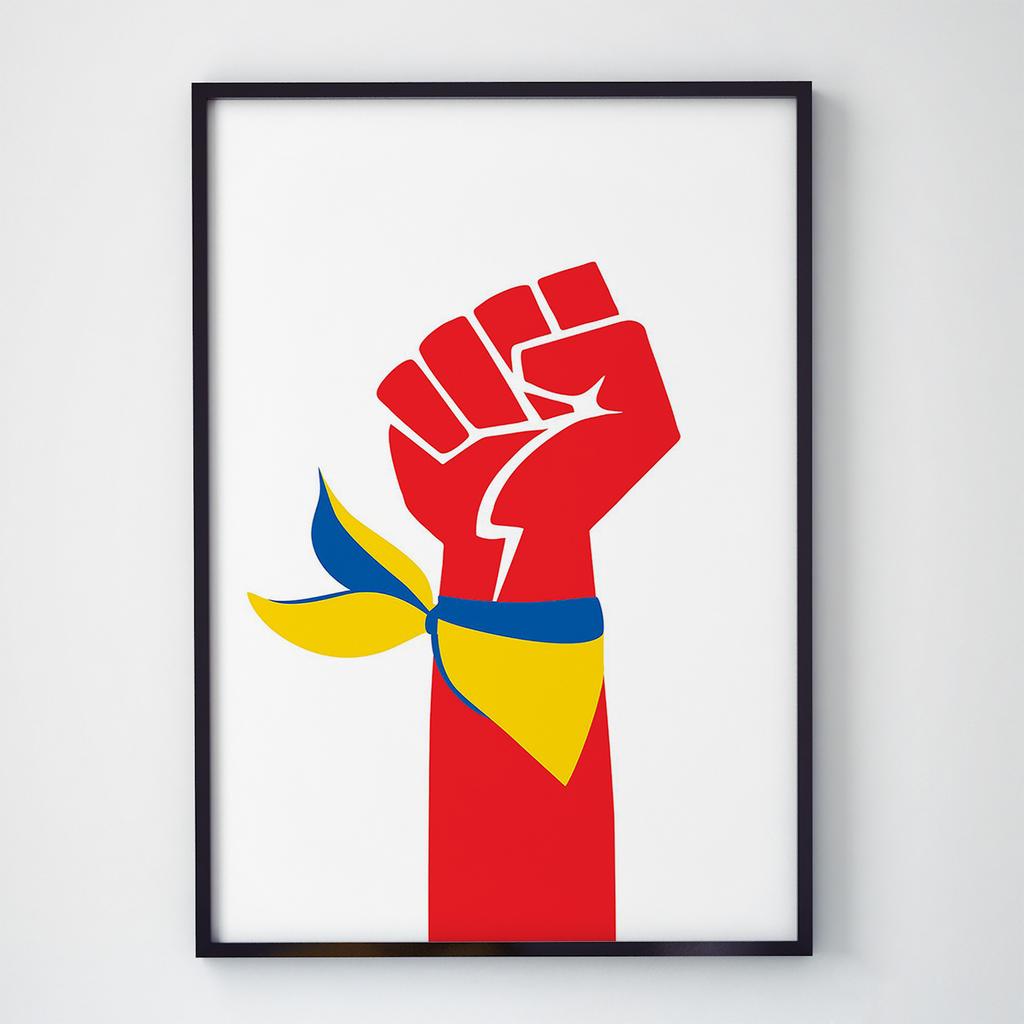 Постер український патріотичний UP1023