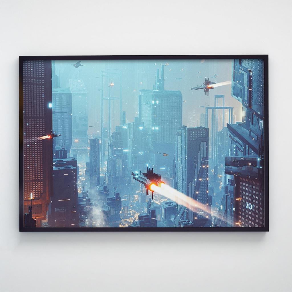 Постер Наукова Фантастика (Sci-Fi) SFI101